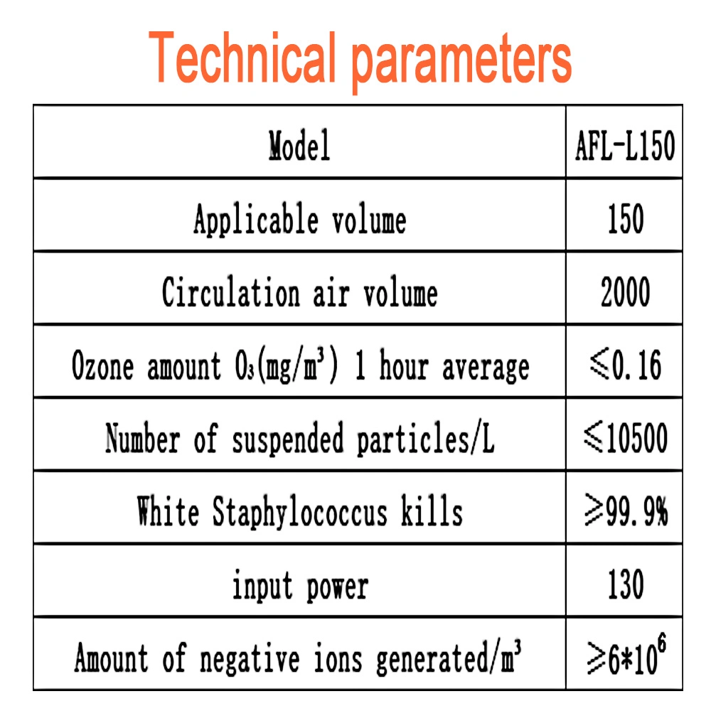 Vertical Type Plasma Air Cleaning Sterilizer